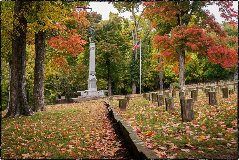 Confederate Cemetery in Fayetteville.